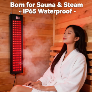 Panneau de luminothérapie rouge étanche sur pied pour tout le corps, 7 longueurs d'onde LED infrarouges, soulagement de la douleur, utilisation en sauna et spa - Product Image 4