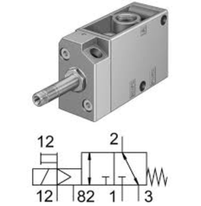CPE24-M1H-3GL-3/8 Solénoïde de commande à solénoïde unique 2 positions 3 voies - Product Image 4