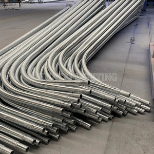 5M 6M 7M 8M 9M 10m 12m cực nhà máy ngoài trời nhúng mạ kẽm cực đơn đôi cánh tay dẫn năng lượng mặt trời ánh sáng đường phố cực thép đèn bài - Product Image 6