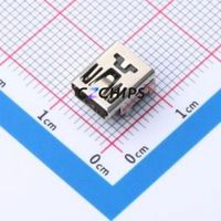 MINI 5P 90°4J USB Connector Bent Lead Through Hole Connector Mini-B USB 2.0 Female Right Angle Insert