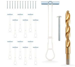 Ancre à <span class=keywords><strong>vis</strong></span> rapide en nylon très vendue <span class=keywords><strong>pour</strong></span> cloisons sèches, ancre de fixation légère en nylon avec <span class=keywords><strong>vis</strong></span> - Product Image 1