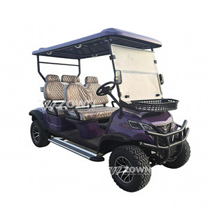 Voiturette de golf électrique 4 places, véhicule utilitaire pour parcours de golf, parc, campus et zone industrielle, directement de l'usine - Product Image 6