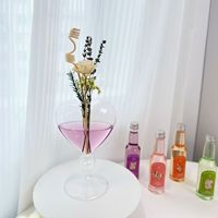 Diffuseur d'aromathérapie en verre transparent en forme de cœur, pot-pourri, désodorisant d'ambiance sans flamme, éliminateur d'odeurs pour salle de bain