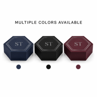 Boîte cadeau de luxe en carton rigide magnétique de forme hexagonale personnalisée pour bijoux, parfums, bougies