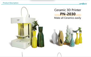 เครื่องพิมพ์เซรามิก 3 มิติ Antinsky PN-2030 ความเร็วสูง 30~150 มม./วินาที เครื่องพิมพ์สร้างแบบจำลอง 3 มิติ ขนาด 20x20x30 ซม. - Product Image 3