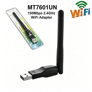 <span class=keywords><strong>Adaptador</strong></span> <span class=keywords><strong>WiFi</strong></span> inalámbrico USB de 150Mbps, 2,4G, MT7601, 150M, Dongle Wi-Fi, receptor de tarjeta de red inalámbrica USB <span class=keywords><strong>para</strong></span> PC, <span class=keywords><strong>TV</strong></span>, decodificador IPTV - Product Image 1