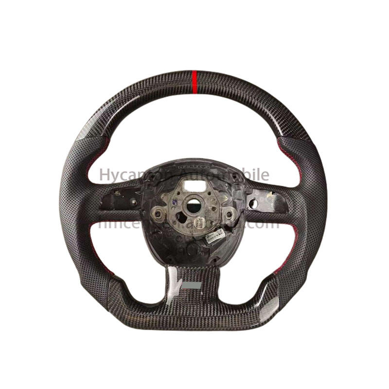 Black leather+carbon fiber+red tredreturn mark+red