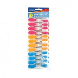 Piquet <span class=keywords><strong>à</strong></span> vêtements en plastique coloré, <span class=keywords><strong>épingle</strong></span>s <span class=keywords><strong>à</strong></span> vêtements avec imprimés personnalisés - Product Image 1