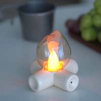 Lampe de table design moderne pour foyer, cadeau d'anniversaire créatif, ornement de chevet pour chambre, petit déjeuner, bar, décoration de bureau