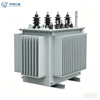 Transformateur triphasé à tension constante 100 kVA S13-M 11 kV 400 V ONAN Construction entièrement scellée Norme IEC60076 Industriel
