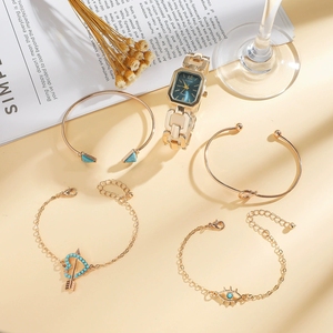 Set Regalo di 5 Bracciali per Orologio Stile Manbo Fresco e Leggero, Quadrati e Cavi, Versatili e Adatti a Tutte le Occasioni - Product Image 3