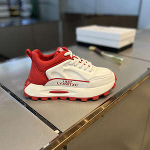 Baskets tendance pour hommes 2026 à semelle épaisse et souple, respirantes et confortables, pour la course printemps-automne et le style décontracté polyvalent pour la marche - Product Image 2