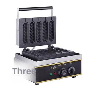 Machine à snacks croustillants électrique professionnelle en acier inoxydable à six compartiments, gril à maïs en épi et saucisses à cinq compartiments - Product Image 5