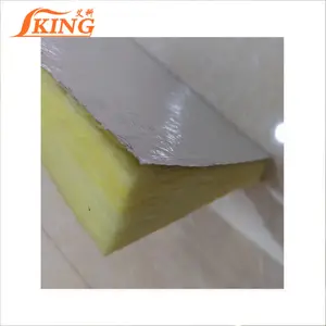 ISOKING fire proof HVAC system glass wool board insulation cavity wall slab
