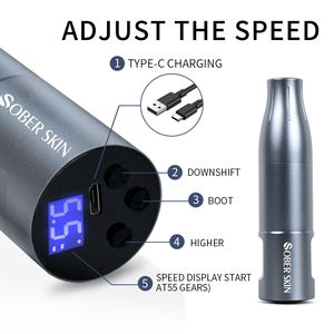 Équipement de reconstruction de peau de marque de peau Sober <span class=keywords><strong>dermographe</strong></span> <span class=keywords><strong>sans</strong></span> <span class=keywords><strong>fil</strong></span> machine de maquillage permanent pour couvrir les cicatrices - Product Image 2