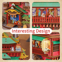 Tonecheer Vente en gros uniquement : Maison de poupée miniature DIY de style japonais Onsen Saga pour rangement de bureau – Recherche de concessionnaires régionaux