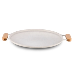 Sartén Plana de <span class=keywords><strong>Aluminio</strong></span> de 2.3mm de Grosor, Fácil de Limpiar, con Revestimiento Multicapa, 33cm, Apta para Cocina de Gas/Inducción y Horno - Product Image 1