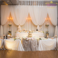 Élégant kit d'arche de mariage en aluminium avec support pour événements et fêtes décoratifs