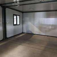 Maison modulaire à faible coût, résistante au vent, maisons préfabriquées, garage préfabriqué, abri