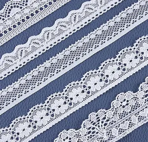 Wholesale Stretch Lace Elastic Eyelet Lace Trim By the Yard