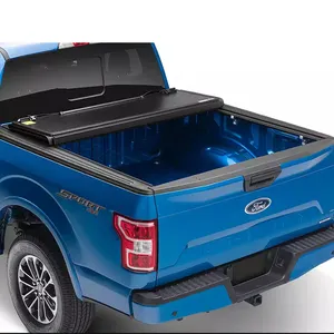 Groothandel Tonneau Cover Voor Ranger F150 Ram Tundra Pickup Truck Back Cover Flat Top Hoge Aluminium Kofferbak Cover