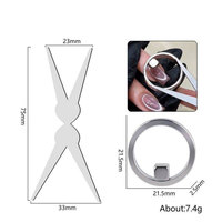 Anneau magnétique circulaire permanent pour manucure, aimant néodyme carré pour nail art DIY, gel polish, combo professionnel 3D creux pour soudure