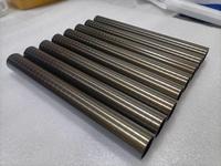 Rouleau en aluminium anodisé à motif croisé BT014 |   Rouleau de guidage à surface texturée industrielle pour machine d'impression de films OEM