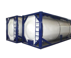 Conteneur ISO 20 pieds à prix d'usine pour stockage de solvant HCL, réservoir de liquide concentré acide - Product Image 6