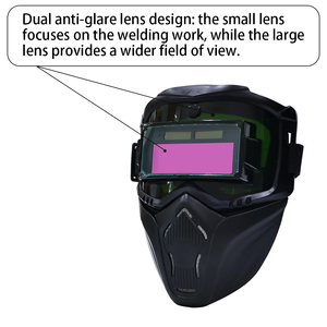 Máscara <span class=keywords><strong>de</strong></span> Soldadura con Casco, la Más Vendida, con Protección Facial Automática Estilo Darth Vader - Product Image 3