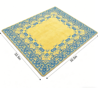 Tapis de Mahjong américain pliable automatique personnalisé de marque Mahjong, tapis de table de luxe en microfibre coloré