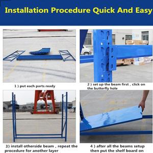 Space-Saving Steel Storage Rack Warehouse Storage Rack - Product Image 6
