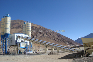 קו ייצור לערבוב בטון בעל תפוקה גדולה של 60 מטר מעוקב לשעה, יעילות גבוהה, מופעל חשמלית עם מנוע - Product Image 2