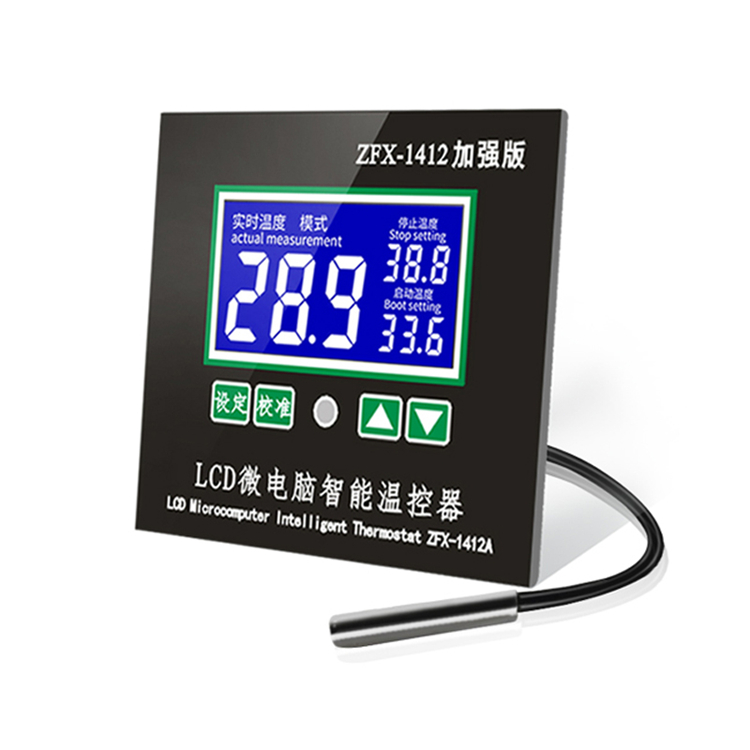 Hot Sale High Quality ZFX-W1412A 16A Sensor LCD Microcomputer Digital Display Temperature Controller