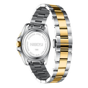 นาฬิกาควอตซ์ผู้ชาย รุ่น 2593A ปรับแต่งโลโก้ได้ แฟชั่นสไตล์เซี่ยงไฮ้ คลาสสิก สายสแตนเลส 18 มม. สไตล์ธุรกิจโบราณ - Product Image 6