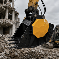 Cucharón Triturador para Excavadora de 40-50 Toneladas, Construcción Robusta, Precio de Fábrica