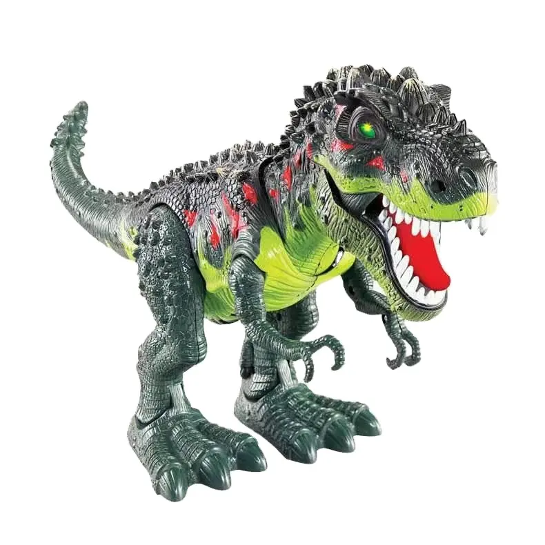 Cheap Hot Sale Newest design Dinosaur Roar Walk Music Model Electric Sound And Light Toy for Kid Boys Toys Robot