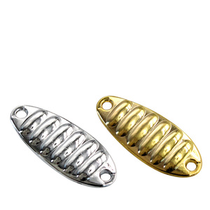 Cuillère de pêche en métal avec manchon en cuivre, meilleures ventes en Chine, 1,5g-25g, plusieurs tailles, dorée, pour <span class=keywords><strong>saumon</strong></span>, bar, carpe - Product Image 2