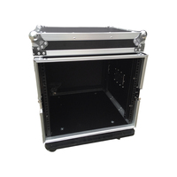 Boîtier de transport en aluminium de haute qualité, résistant aux chocs, étanche et anti-poussière, 4U/6U/8U/9U, pour amplificateur, avec construction en contreplaqué