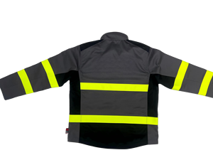 Giacca Ignifuga NFPA2112 Taglie Forti, Alta Visibilità, in Cotone Leggero, Antivento, Traspirante, Resistente, con Cerniera e Dettagli Riflettenti per Lavoro - Product Image 6
