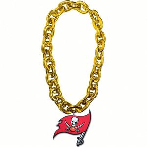 Collar de cadena para aficionados del equipo NCAALouisville Cardinals, logotipo personalizado, cordón promocional extragrande de espuma multicapa - Product Image 1