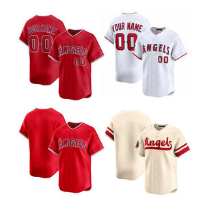 Venta al por mayor de alta calidad barato equipo americano cosido Jersey de béisbol impreso Los Angeles todos los jugadores camiseta de béisbol ropa deportiva - Product Image 1