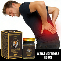 Baume du Tigre Noir Thaïlandais – Baume Herbal Pénétrant en Profondeur pour les Douleurs Articulaires et Musculaires – Soin à Domicile – Personnalisation Disponible
