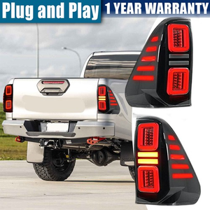 ไฟท้าย MARVELAND 3D LED แบบไดนามิก Sequential สำหรับ Toyota Hilux Revo / Rocco / GR Sport ปี 2015-2025+ (AN120 AN130) - Product Image 1