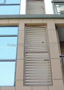 <span class=keywords><strong>Prix</strong></span> d'usine Persiennes horizontales en alliage d'aluminium personnalisées avec composants en acier galvanisé pour appartements et hôtels - Product Image 6