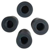 Casquillos de eje de bakelite para máquinas marinas, mecanizados a medida, de resina fenólica laminada, negros