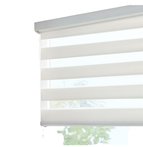 Chất lượng cao hiện đại thông minh ngày/đêm cơ giới Zebra Con lăn Rèm cho Windows tự động không dây điều khiển từ xa Chất liệu vải - Product Image 1