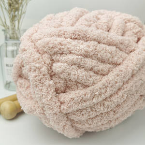 Couverture <span class=keywords><strong>XXL</strong></span> en fil chenille épais de style islandais, en <span class=keywords><strong>laine</strong></span> et polyester, en carton, la moins chère, 100% polyester, bonne qualité, 1/0.14NM, 250g, résistante - Product Image 3