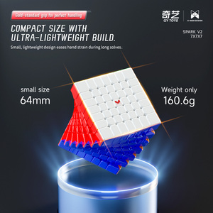 Nouveau Qiyiye sept étapes deuxième génération axe Cube magnétique lisse course compétition spéciale positionnement Puzzle jouet - Product Image 4