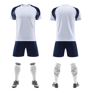 Maillots de football 25 26 pour adolescents, ensemble de maillots de football unisexes personnalisés, tenue de football sur mesure, uniformes respirants à manches courtes imprimés - Product Image 1