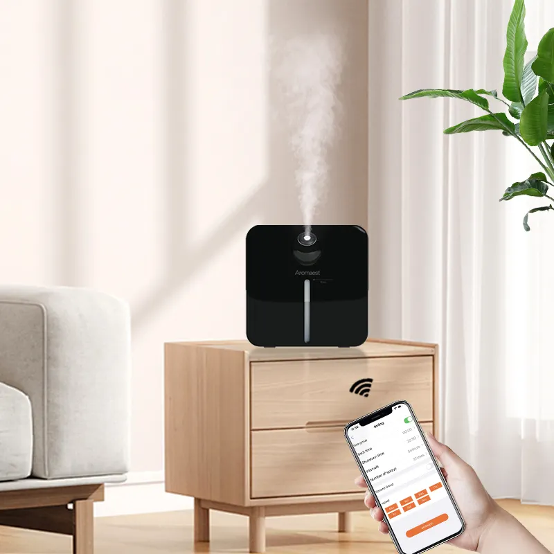 New Aroma Diffuser Scent Machine 800ML Home Commercial Oil Essential Diffuser Aroma Sensor Silent Ultrasonic Perfume Oil Diffuse